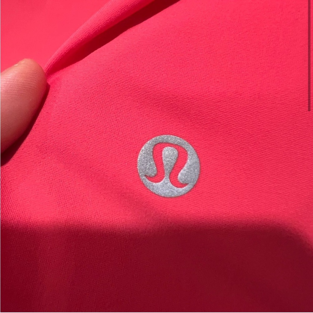 Lululemon Fast and Free Pullover Half Zip Pale Raspberry - Picture 4 of 4